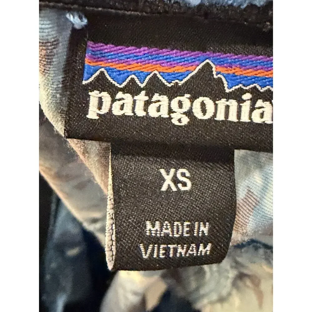 Patagonia Barely Baggies Shorts Nylon Blue Lightweight Geometric Women's XS